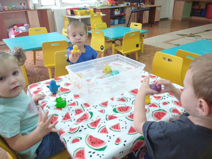 Наш сад  «Игры с водой».